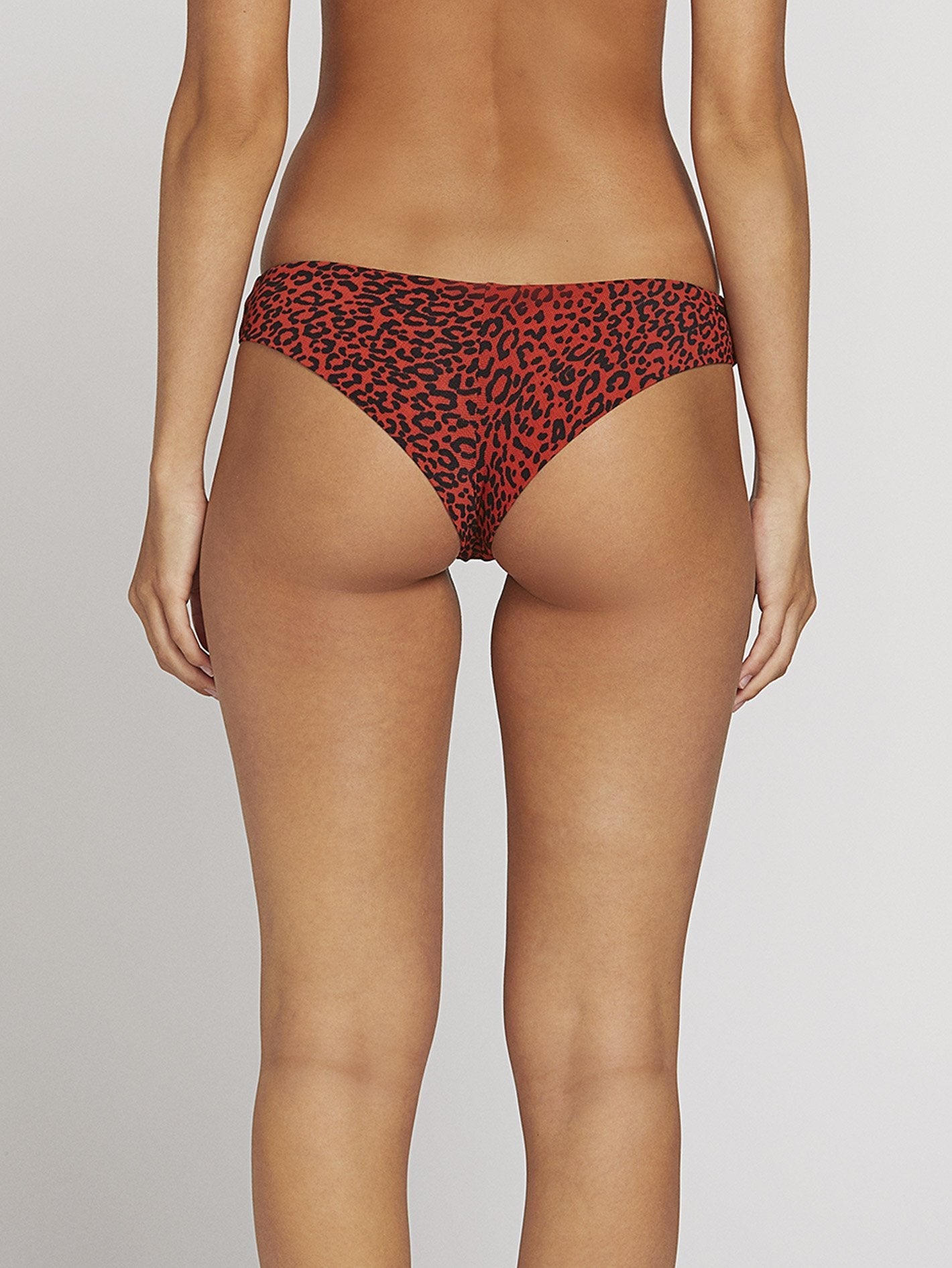 Bas De Maillot On The Spot Cheekini - Burnt Red