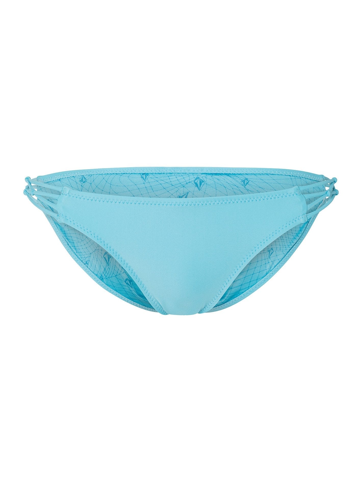 Simply Solid Full Bikinihose - Coastal Blue