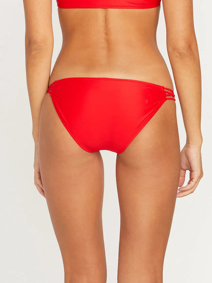 Bas de maillot Simply Solid Full - CANDY APPLE