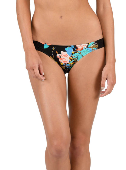 Buds Forever Full Bikini Bottom - Black