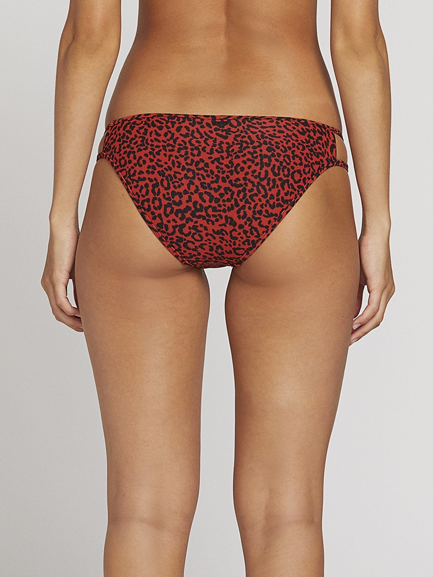 On The Spot Hipster-Bikinihose - Burnt Red