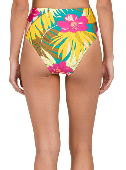 Bas de bikini Hot Tropic Retro - Teal
