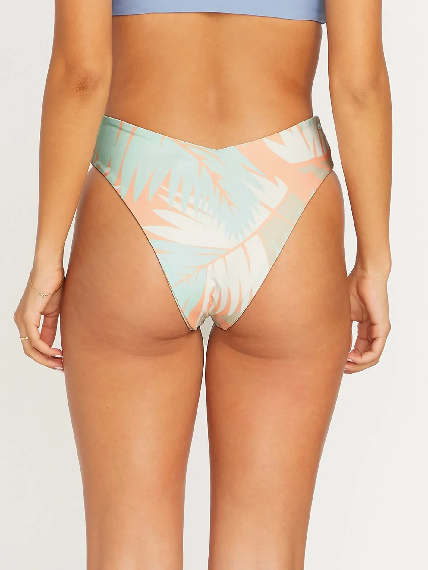 Palm Shell Retro-Bikinihose - MELON