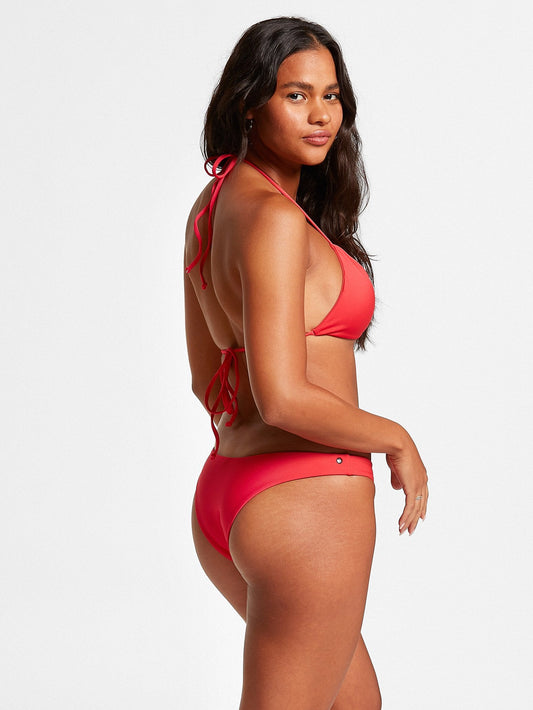 Bas De Maillot Simply Seamless V - True Red