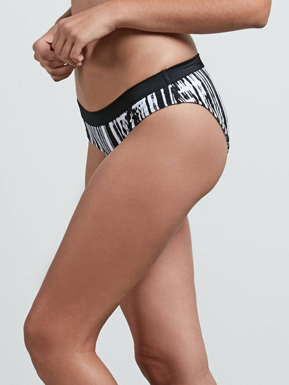 Bas de bikini réversible Stay Tuned Modest - Black