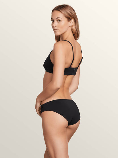 Simply Seam Modest Bikini Bottom - Black