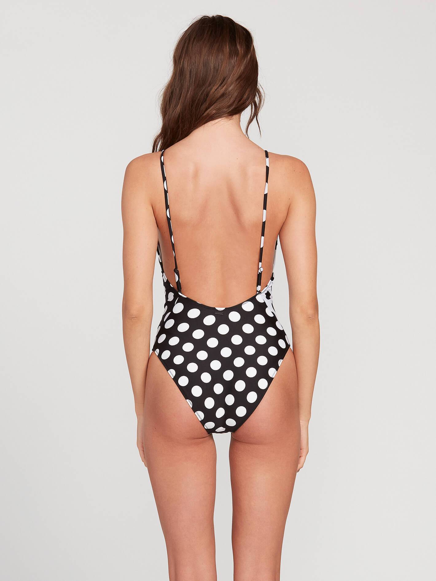 Maillot 1 pièce Its A New Dot - BLACK