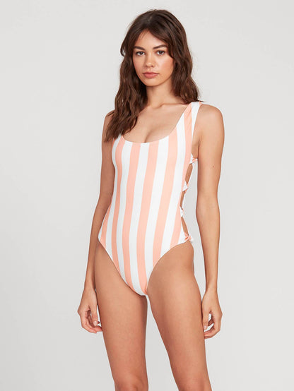 Coco 1-piece swimsuit - GUAVA