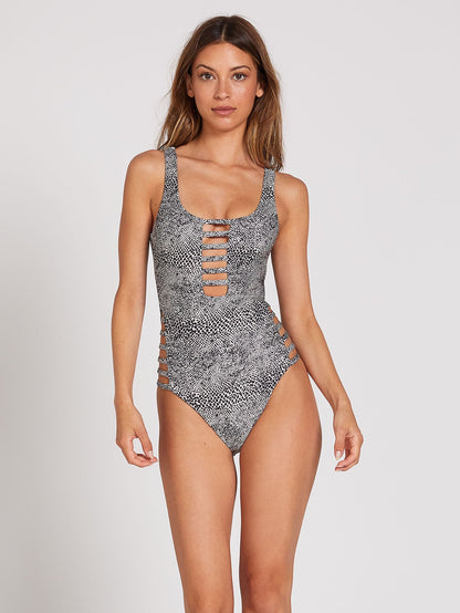 Maillot de bain 1 pièce Coco - BLACK