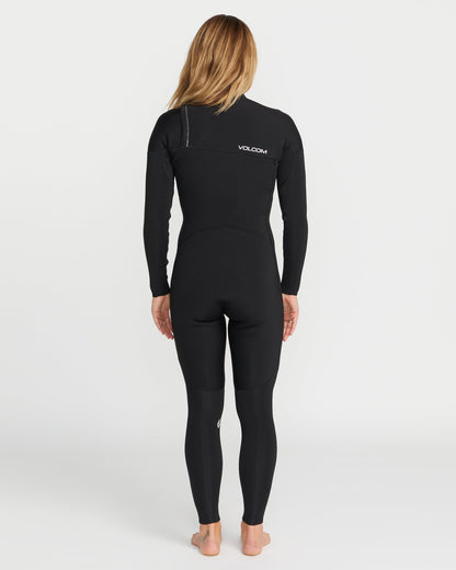 4/3mm Chest Zip Wetsuit - Black