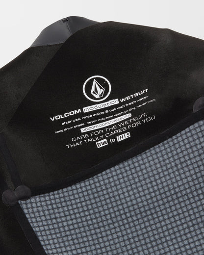 4/3mm Chest Zip Wetsuit - Black