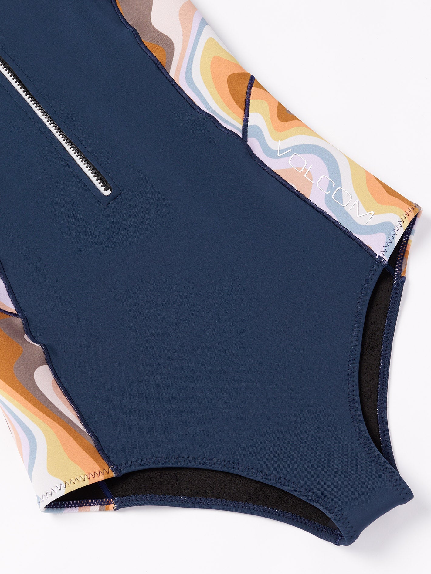 1mm Chest Zip Wetsuit - NAVY