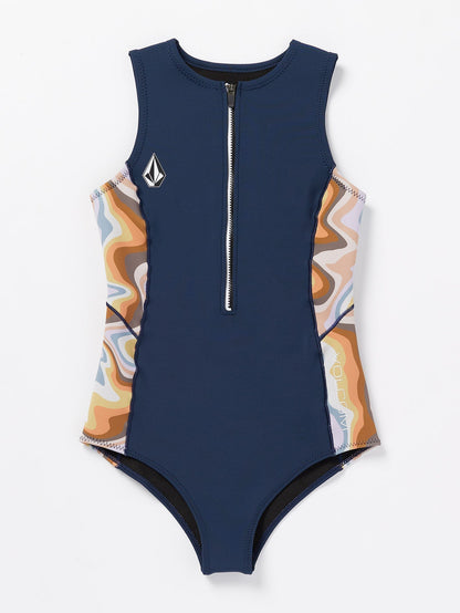 1mm Chest Zip Wetsuit - NAVY