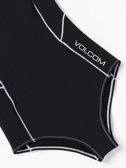 Combinaison de surf 1 mm à manches longues - BLACK