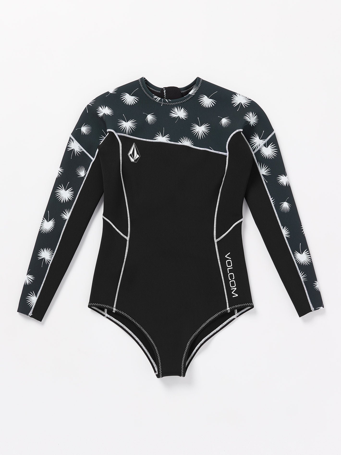 Combinaison de surf 1 mm à manches longues - BLACK