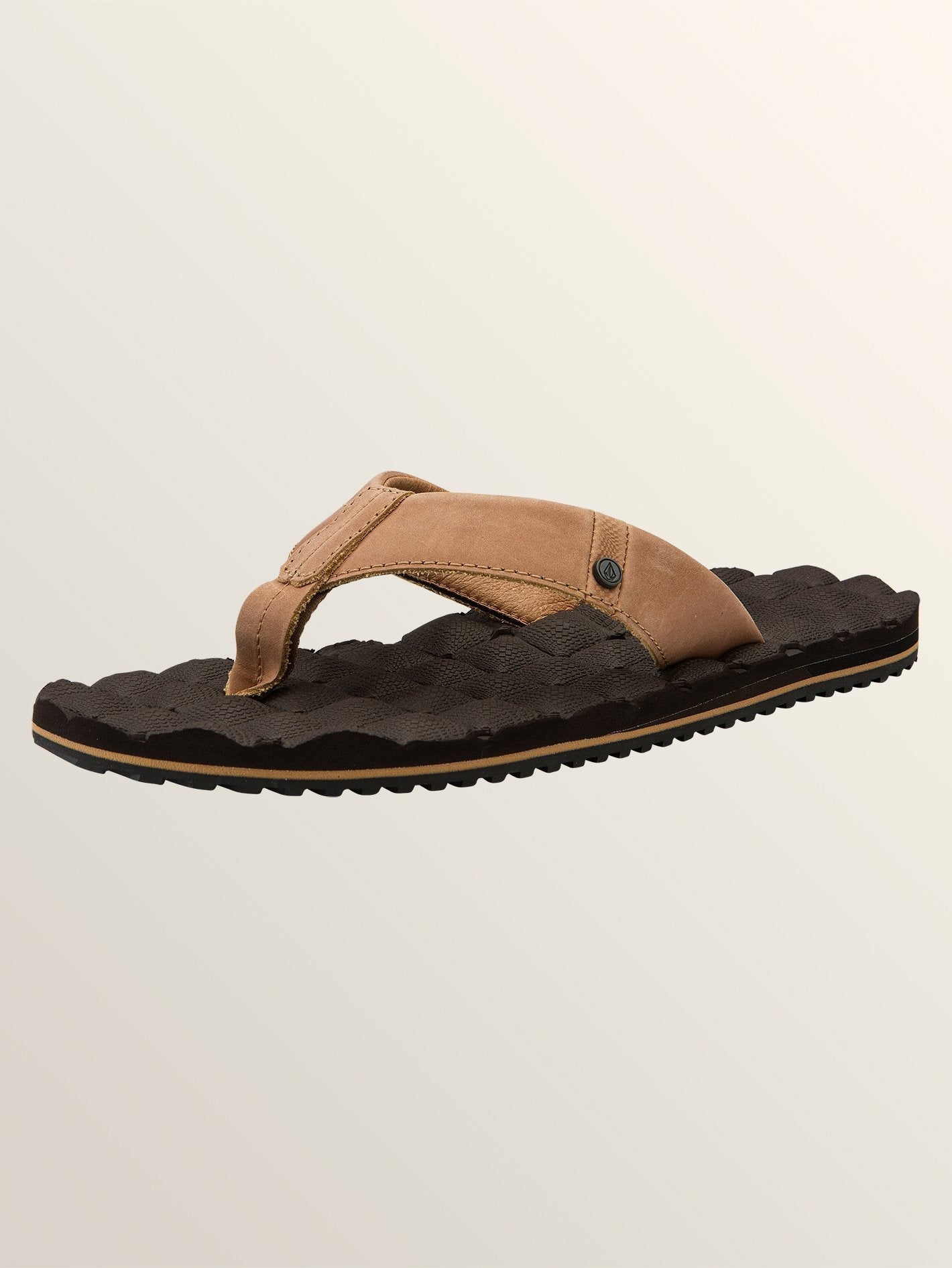 Recliner Leather Sandals - Brown Combo