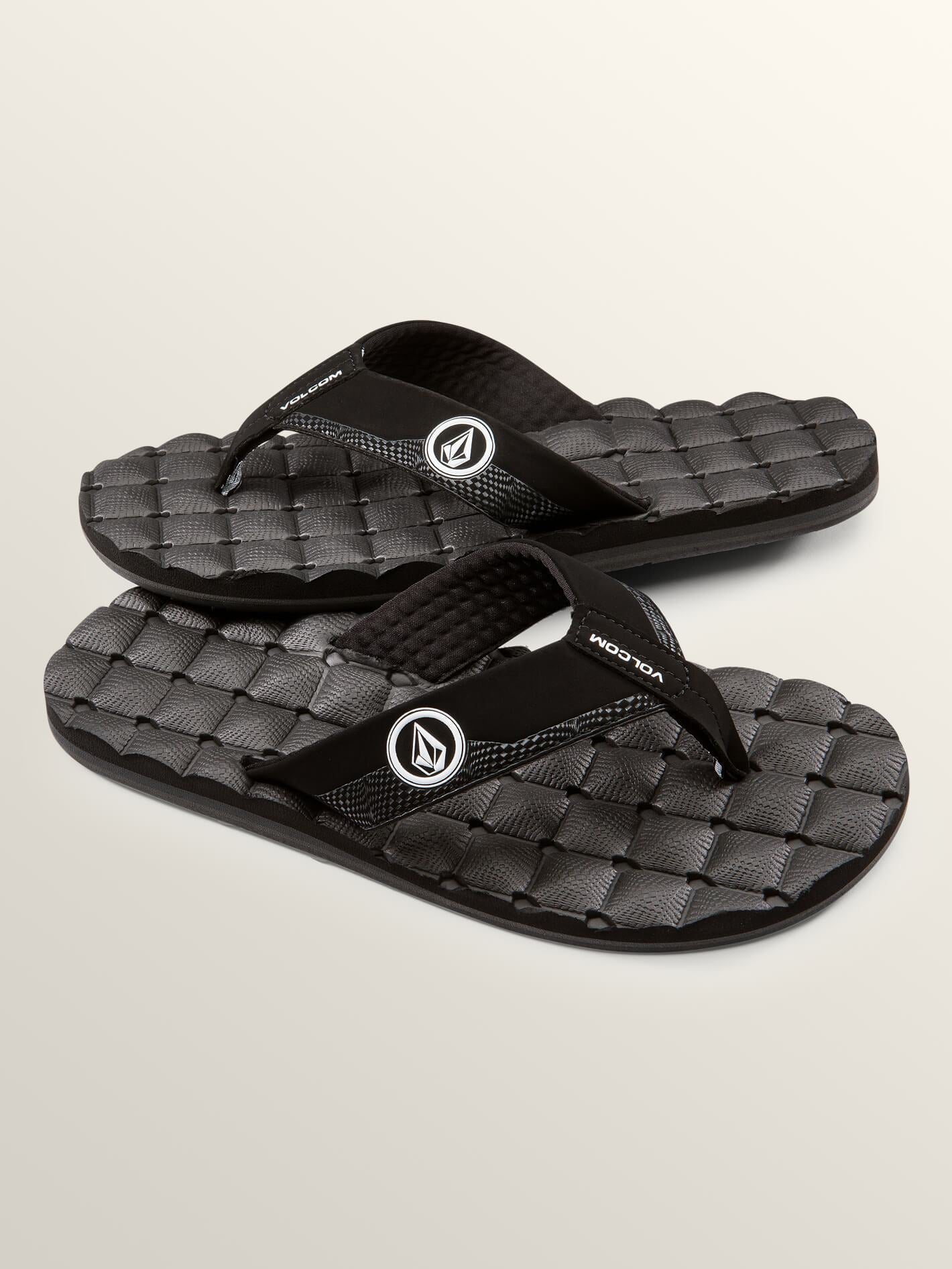 Sandales Recliner - BLACK WHITE