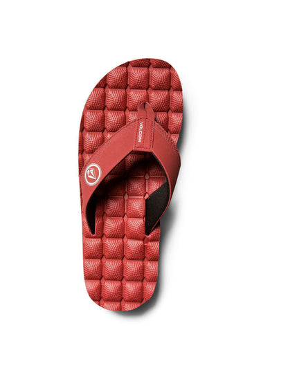 Relaxsandalen - Purpurrot