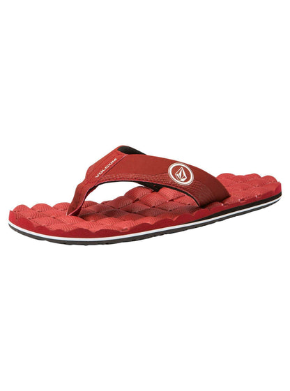 Relaxsandalen - Purpurrot