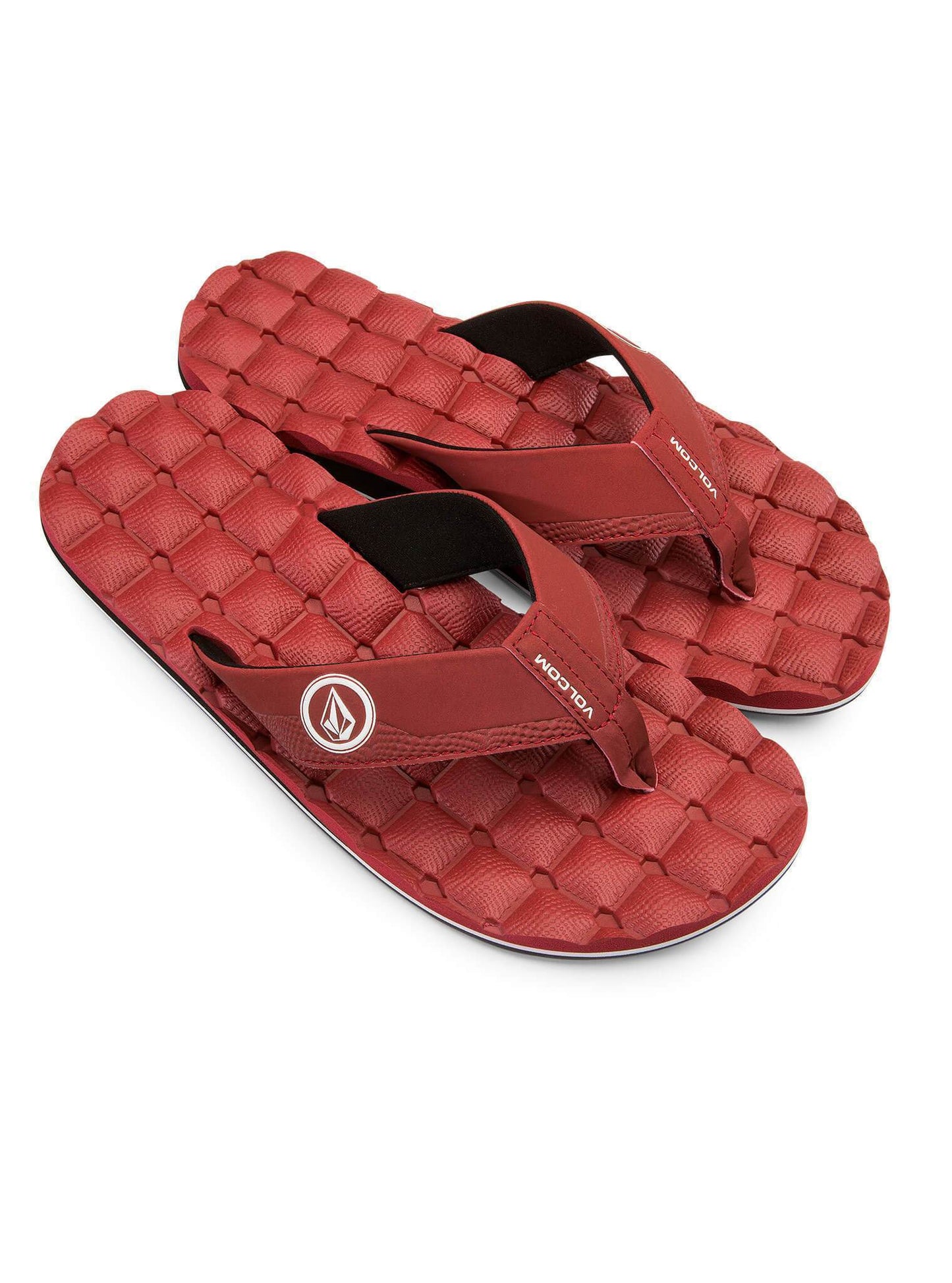 Relaxsandalen - Purpurrot