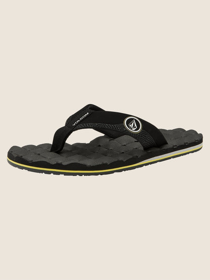 Recliner Sandals - Sulfur Black