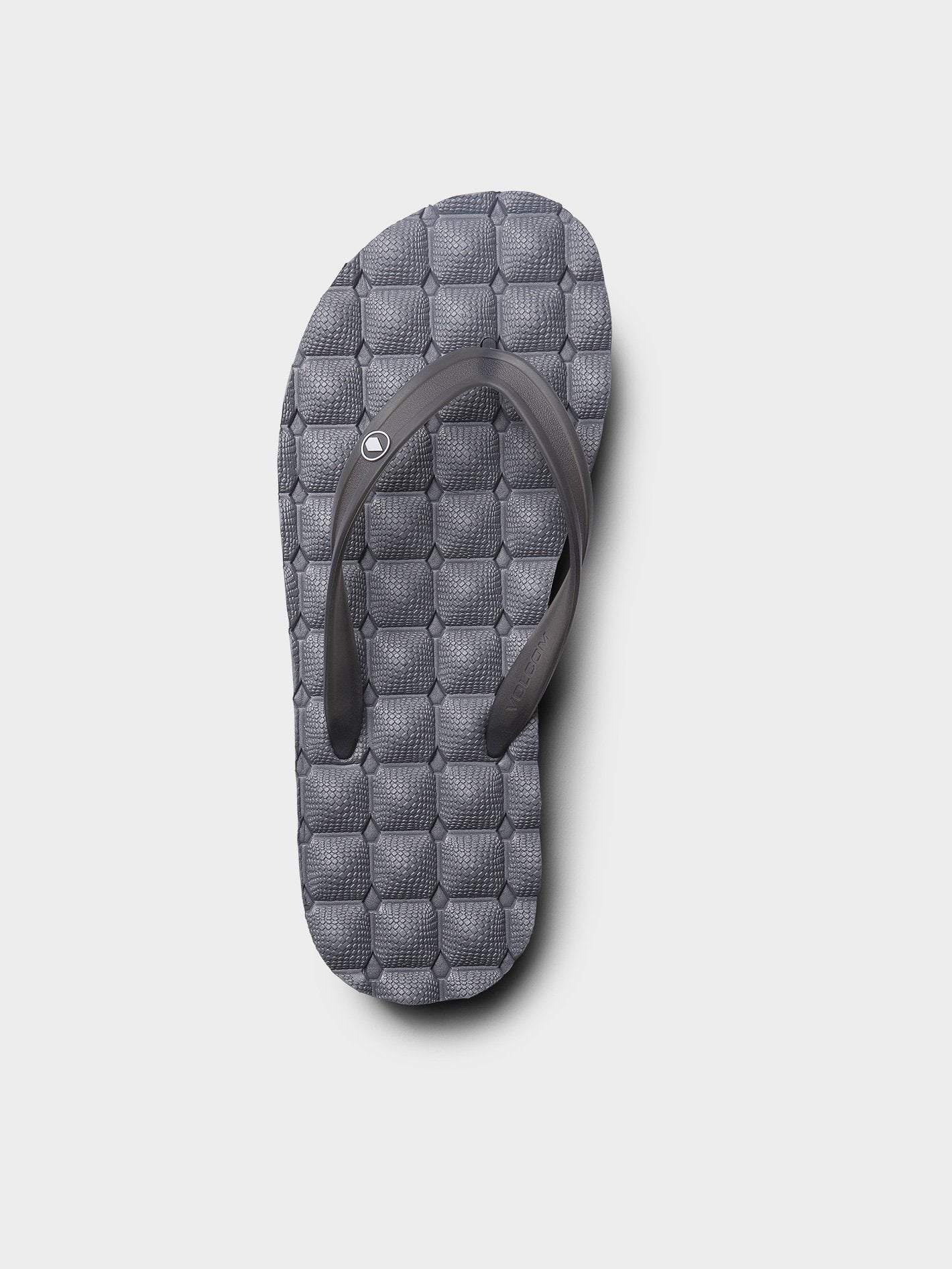 Recliner Rubber 2 Sandals - BLACK GRAY
