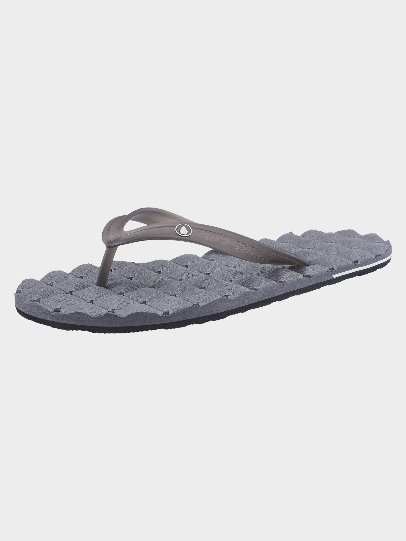 Recliner Rubber 2 Sandals - BLACK GRAY