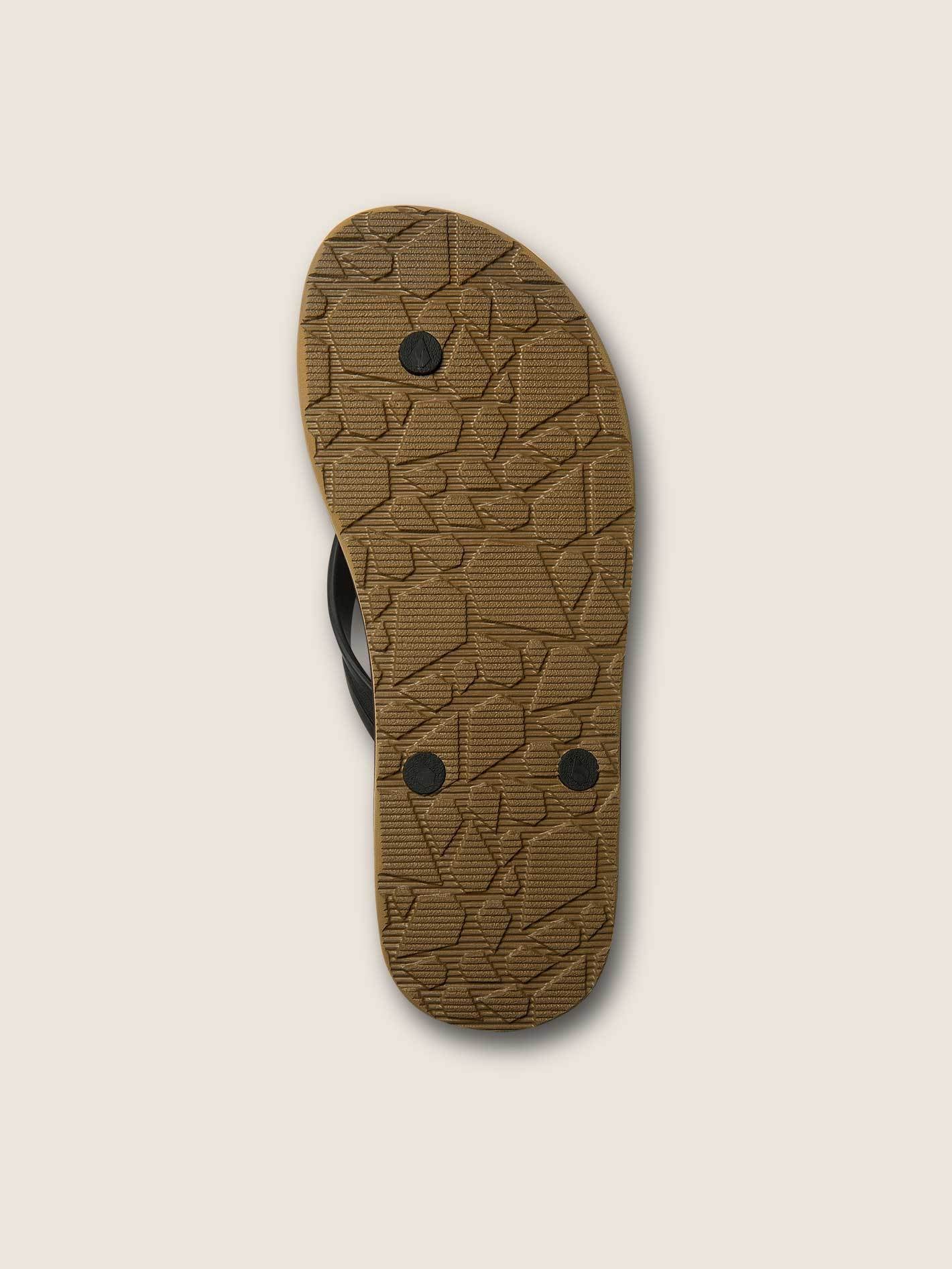 Recliner 2 Rubber Sandals - Brown Combo