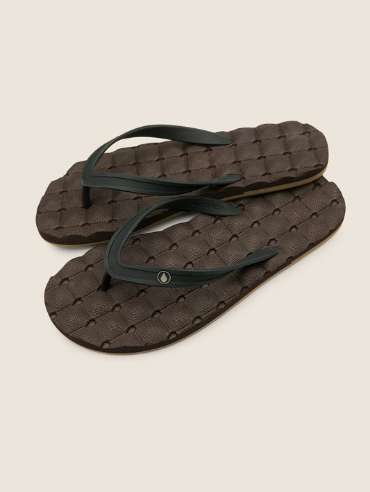 Sandales en caoutchouc Recliner 2 - Brown Combo