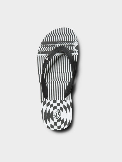 Rocker 2 Sandals - Black Stripe