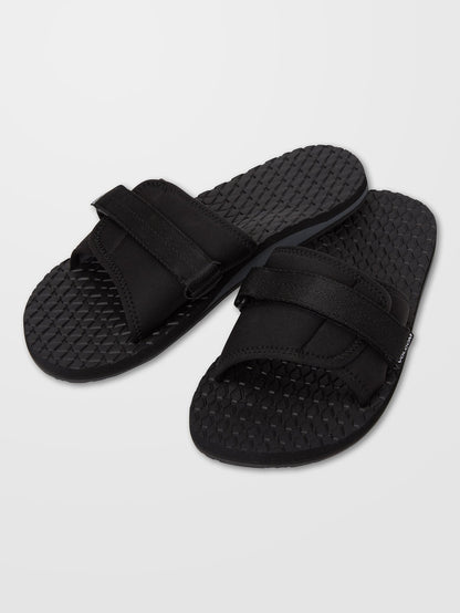Eco Recliner Mules - BLACK GRAY