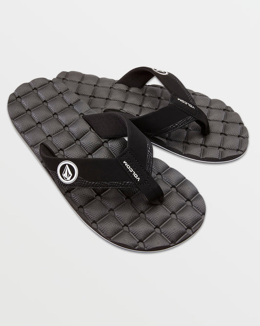 Relaxsandalen - SCHWARZ WEISS