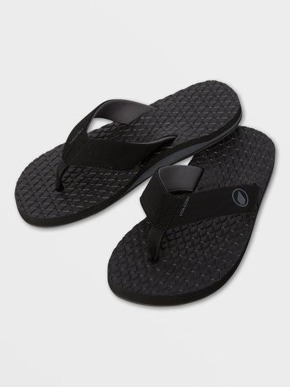 Eco Recliner 2 Sandals - BLACK GRAY