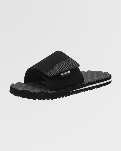 Recliner Slide Sandalen - SCHWARZ WEISS