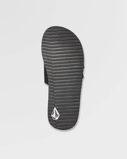 Recliner Slide Sandalen - SCHWARZ WEISS