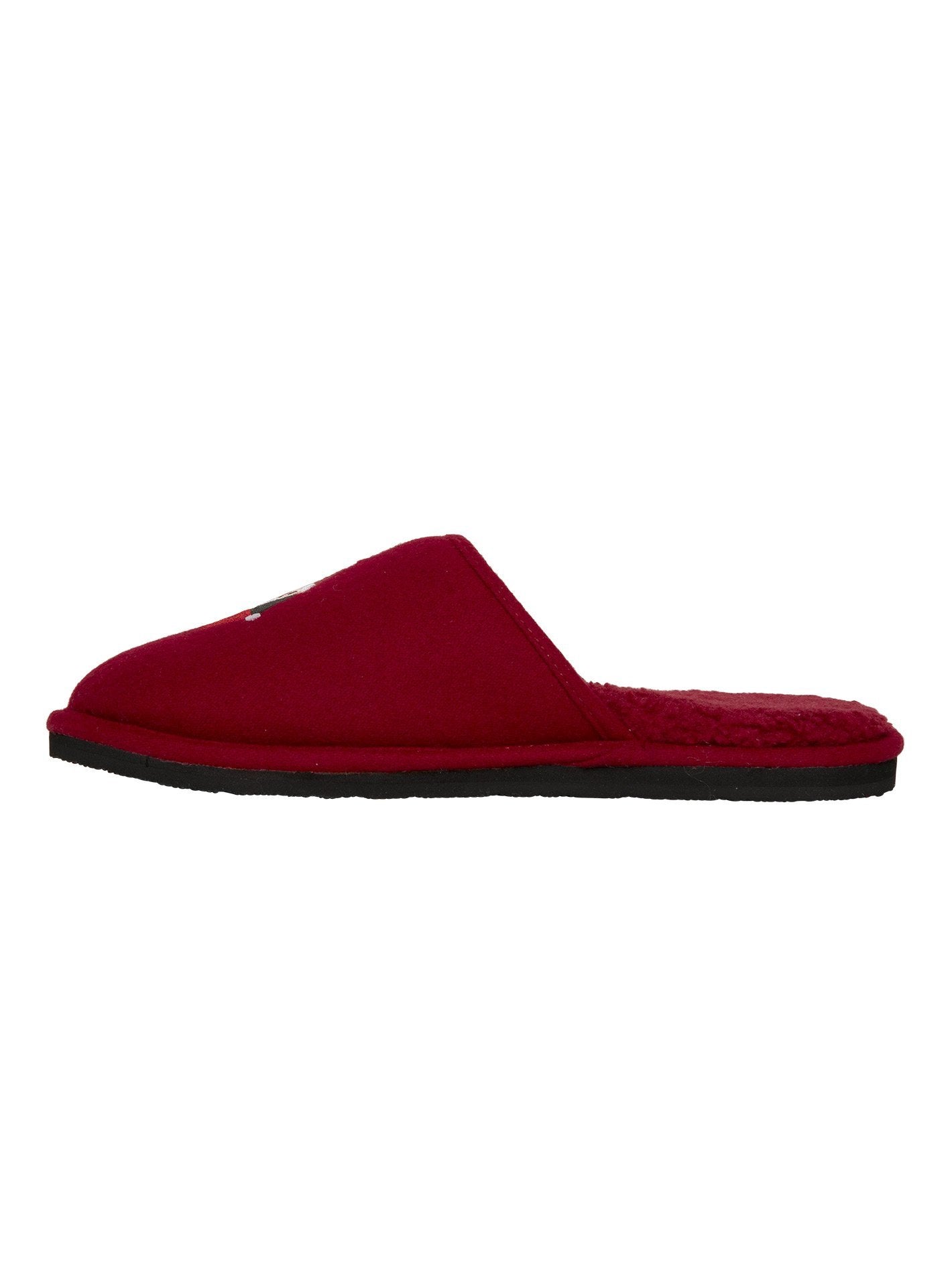 SANTASTONE COZY SLIPPERS - DEEP RED