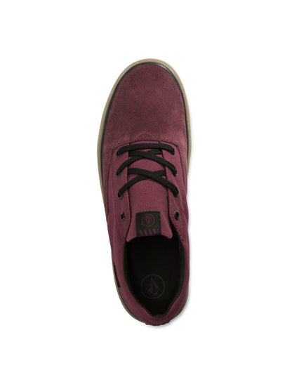 Chaussures Draw Lo Suede  - Burgundy