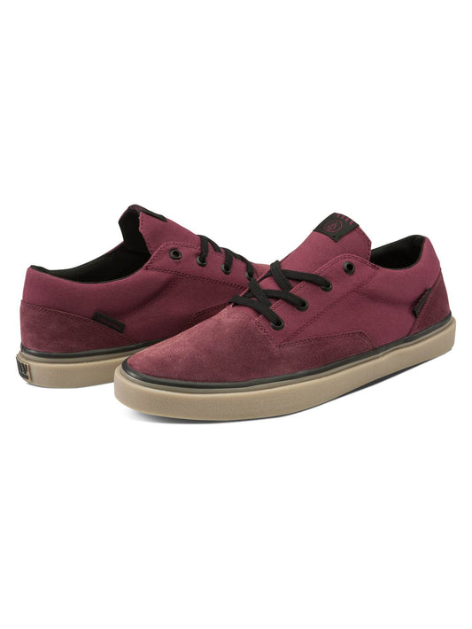 Chaussures Draw Lo Suede  - Burgundy