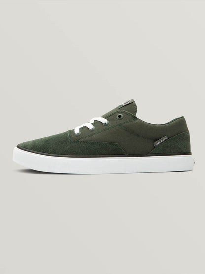 Draw Lo Suede Shoes - FADED ARMY
