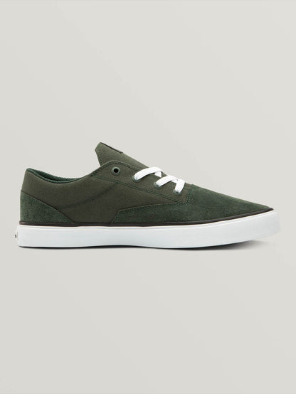 Draw Lo Suede Shoes - FADED ARMY