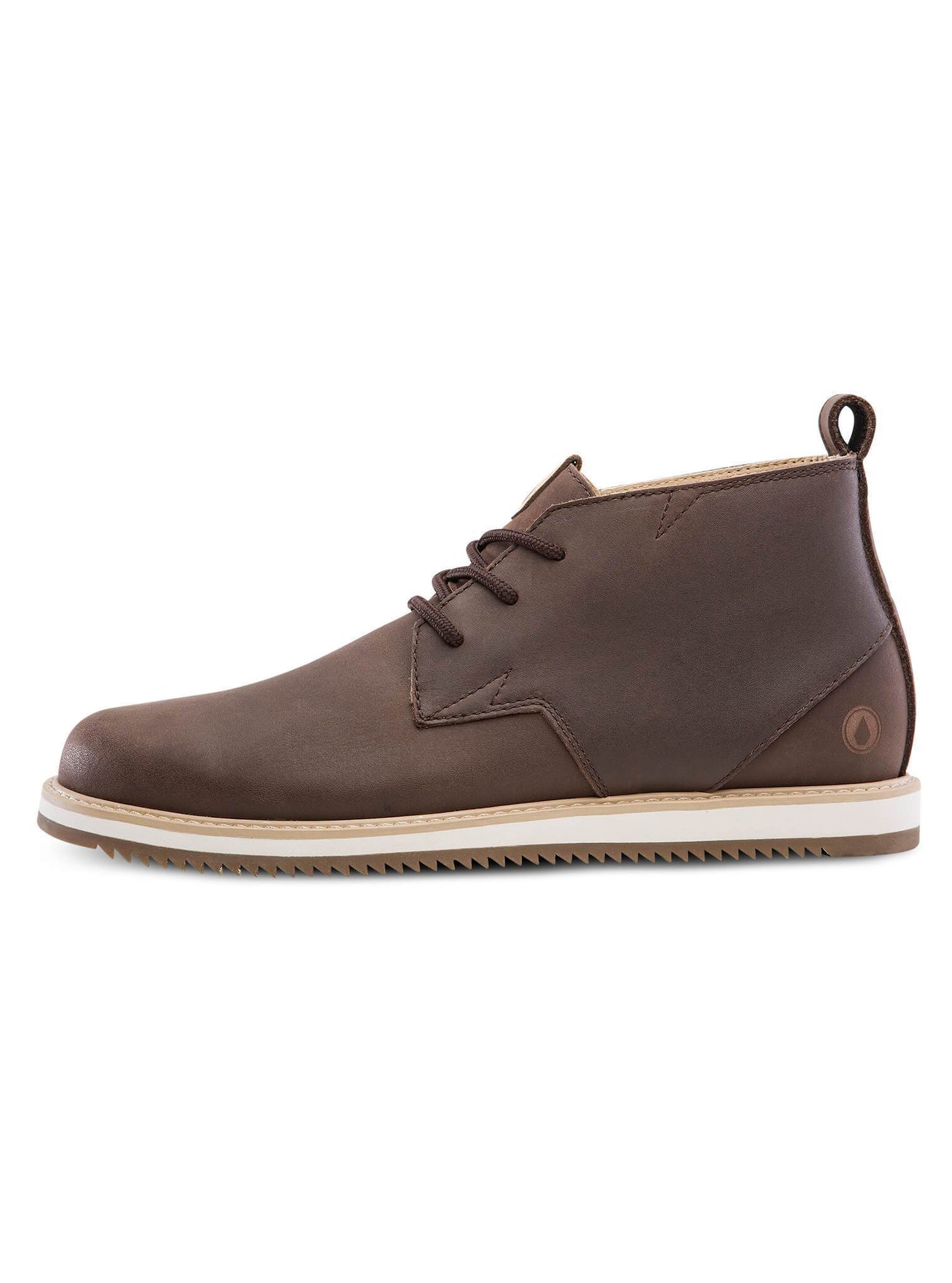 Chaussures en cuir Del Coasta - Coffee