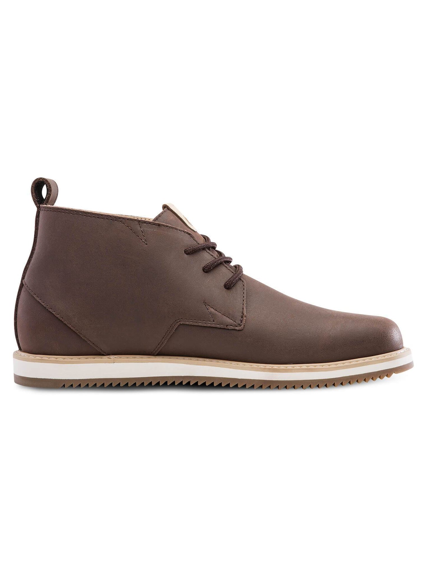 Chaussures en cuir Del Coasta - Coffee