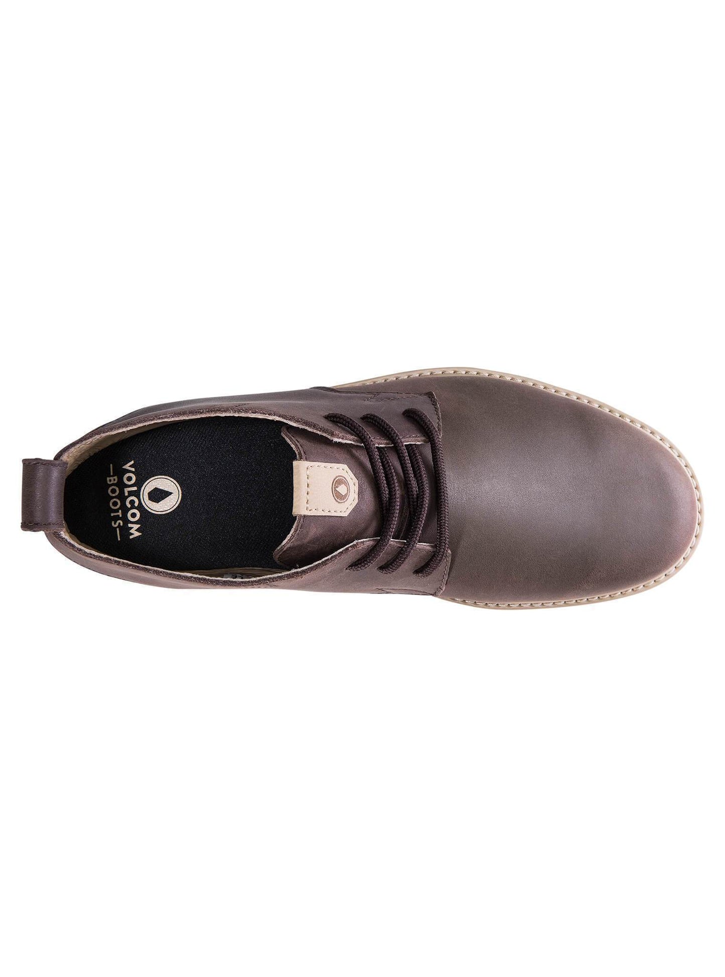 Chaussures en cuir Del Coasta - Coffee