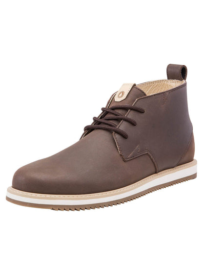 Chaussures en cuir Del Coasta - Coffee