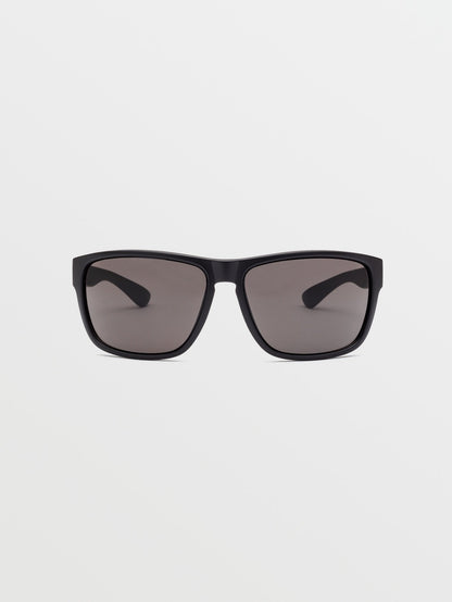 Lunettes de soleil Baloney Matte Black (Verres gris) - GRAY