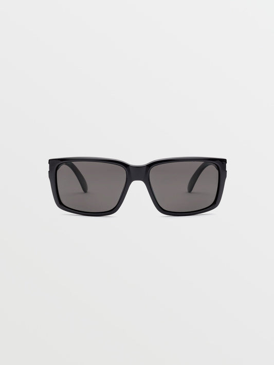 Lunettes de soleil Stoneage Gloss Black (Verres polarisés gris) - GRAY POLAR