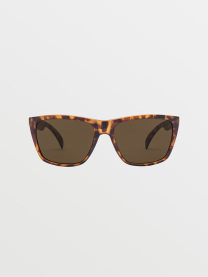 Palm Matte Tort Sonnenbrille (Bronze-Gläser) - BRONZE