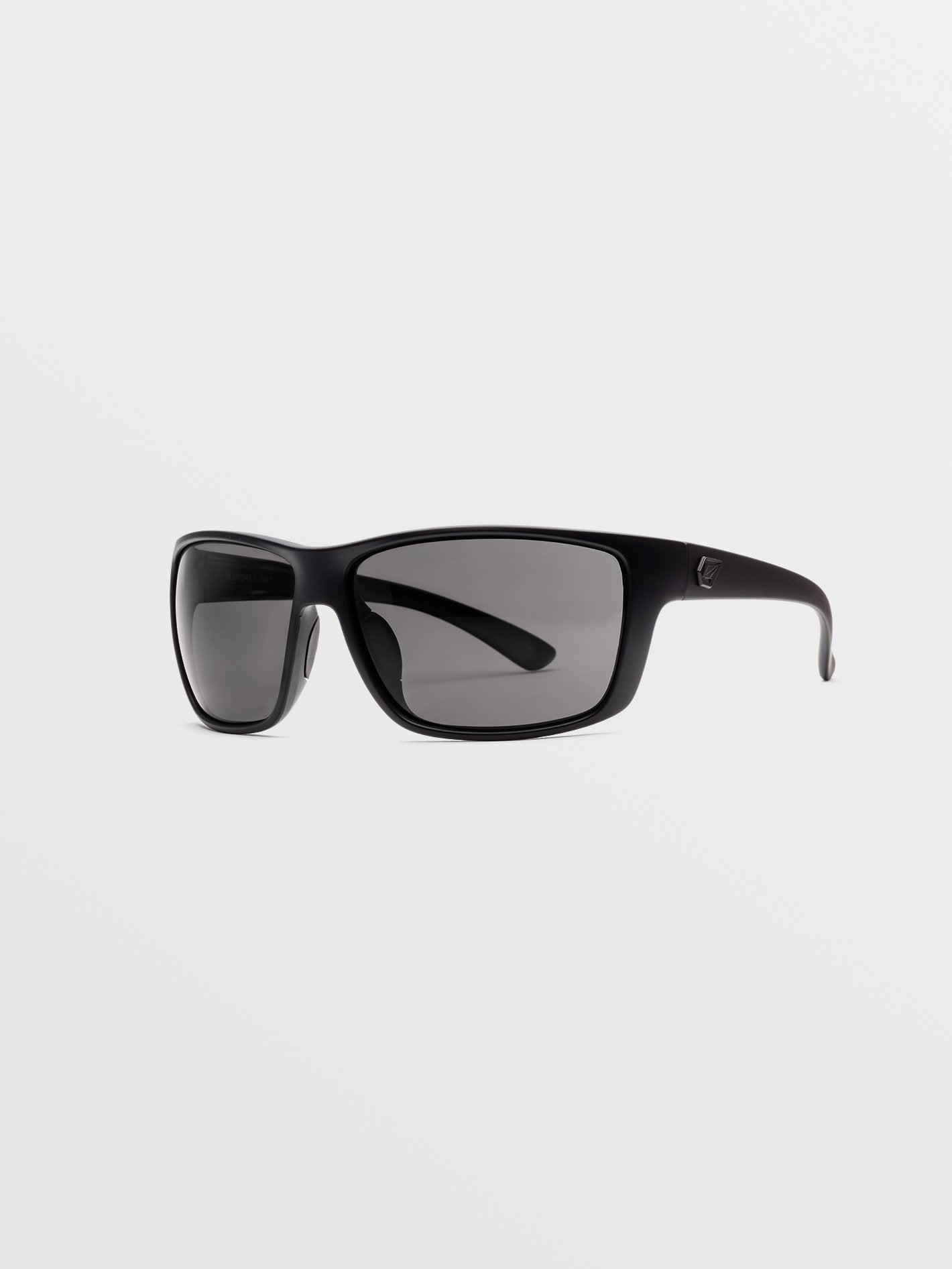 Roll Matte Black Sonnenbrille (graue polarisierte Gläser) - GRAY POLAR