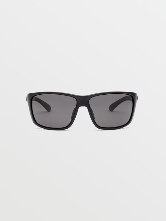 Lunettes de soleil Roll Matte Black (Verres polarisés gris) - GRAY POLAR