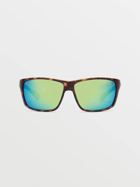 Lunettes de soleil Roll Matte Tort (Verres polarisés verts) - MARTINI OLIVE